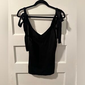 Endless Rose Elegant Black Knit Top - Vici